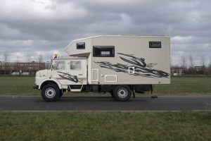 Truckje met opbouwunit